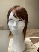 Topo Cabelo Humano Com Franja Médio 30cm Modelo (BLACK FRIDAY)