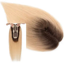 Topo de Cabelo Humano Sem Franja 30 CM