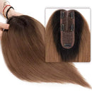 Topo de Cabelo Humano Sem Franja 30 CM