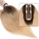 Topo de Cabelo Humano Sem Franja 30 CM