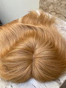 Topo Cabelo Humano Sem Franja Médio 40cm