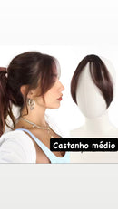 Aplique Franja Cabelo Humano
