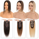 Topo de Cabelo Humano Sem Franja 30 CM