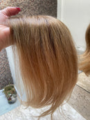 Topo Cabelo Humano Sem Franja Médio 30cm