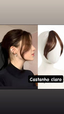 Aplique Franja Cabelo Humano