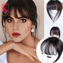 Aplique Franja Cabelo Humano